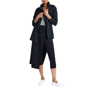 BETABRAND Cropped Pants with Skirt Overlay The Sassiest Pants L